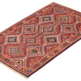 3'4" x 4'10" Vintage Persian Yalameh Rug