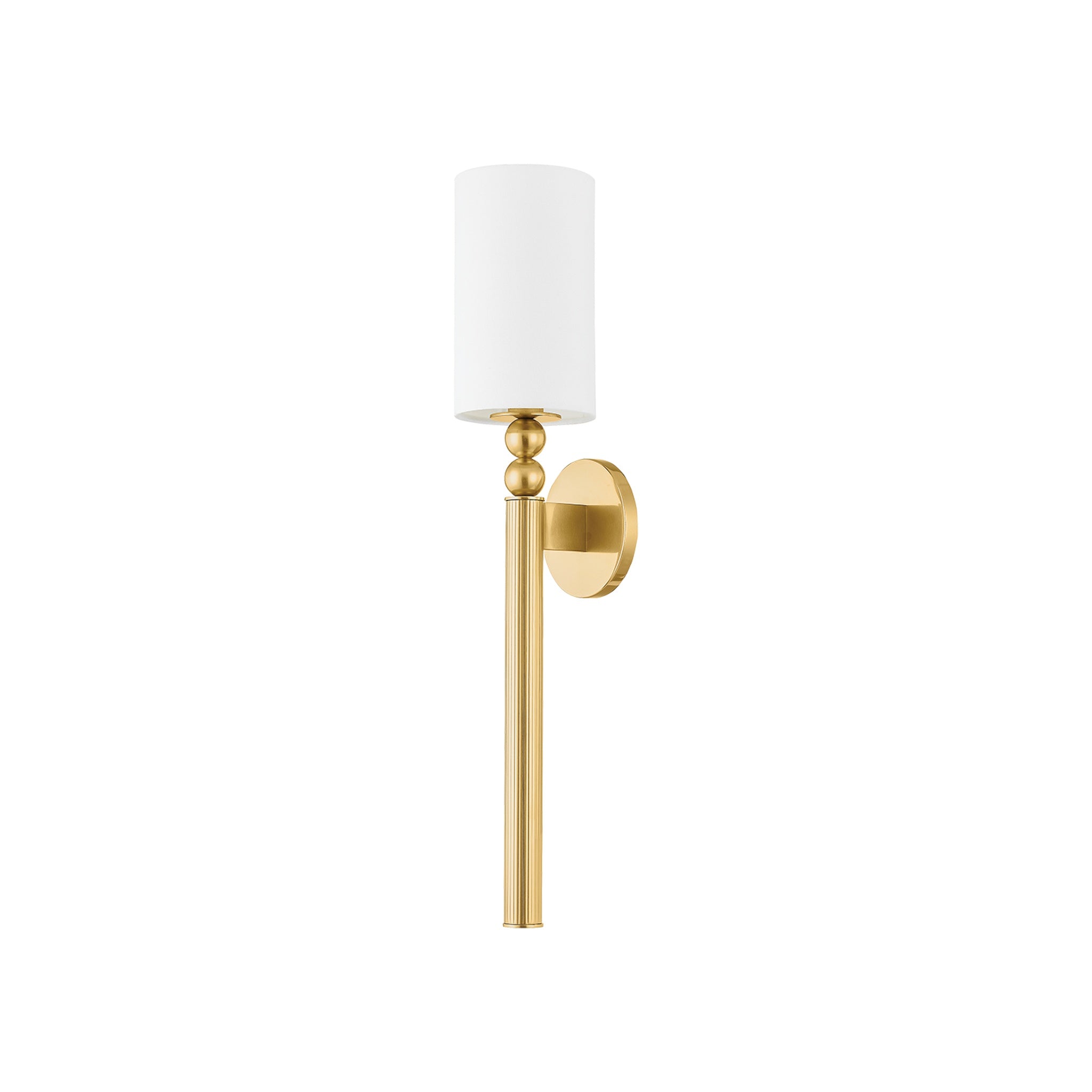 Lakeport Wall Sconce LIGHTING - wall sconce Hudson Valley Lighting Aged Brass