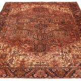 8'10" x 11'7" Vintage Heriz Rug