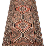 3'2" x 9'5" Vintage Turkish Melis Runner