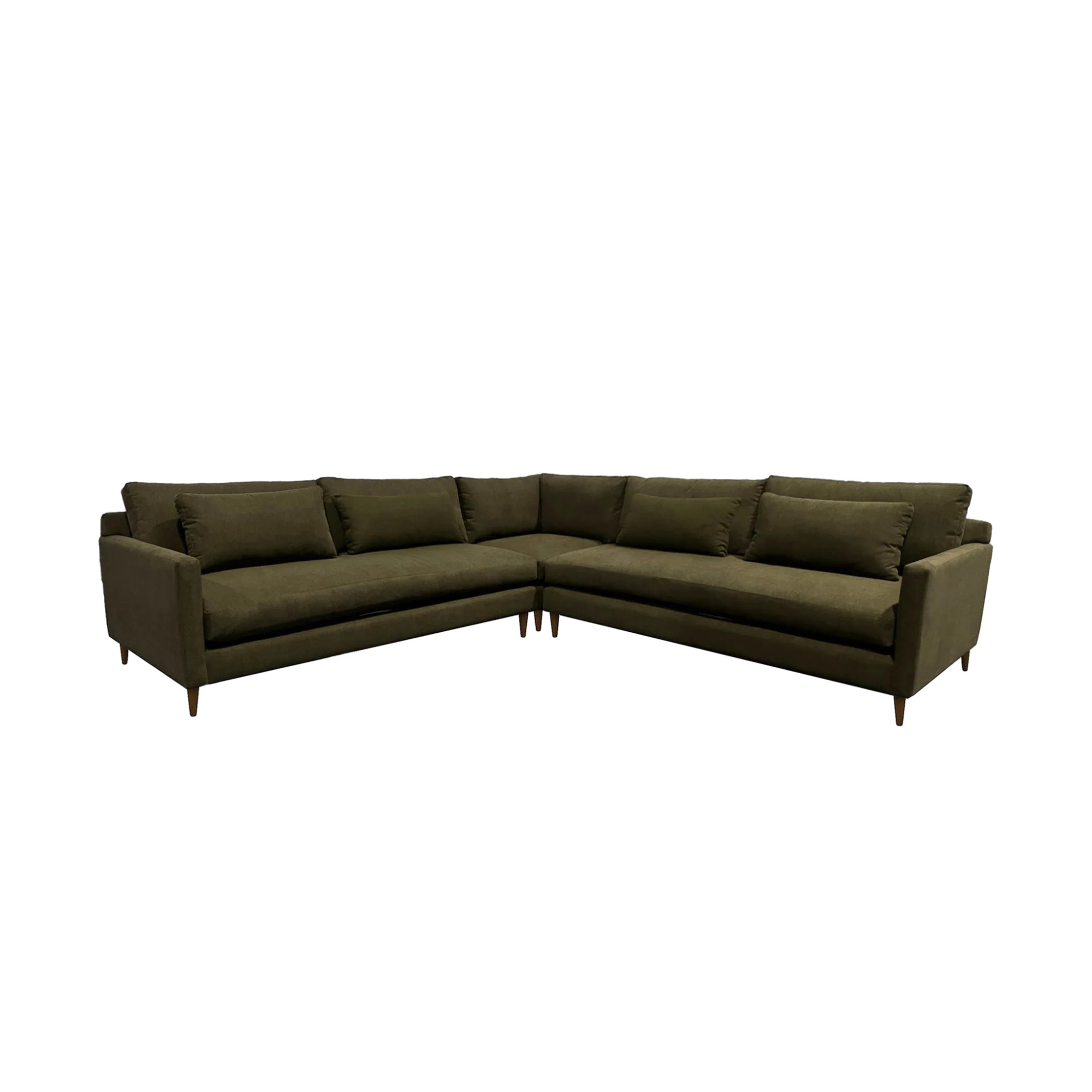 Gemme Corner Sectional FURNITURE - sectionals LH IMPORTS Pine