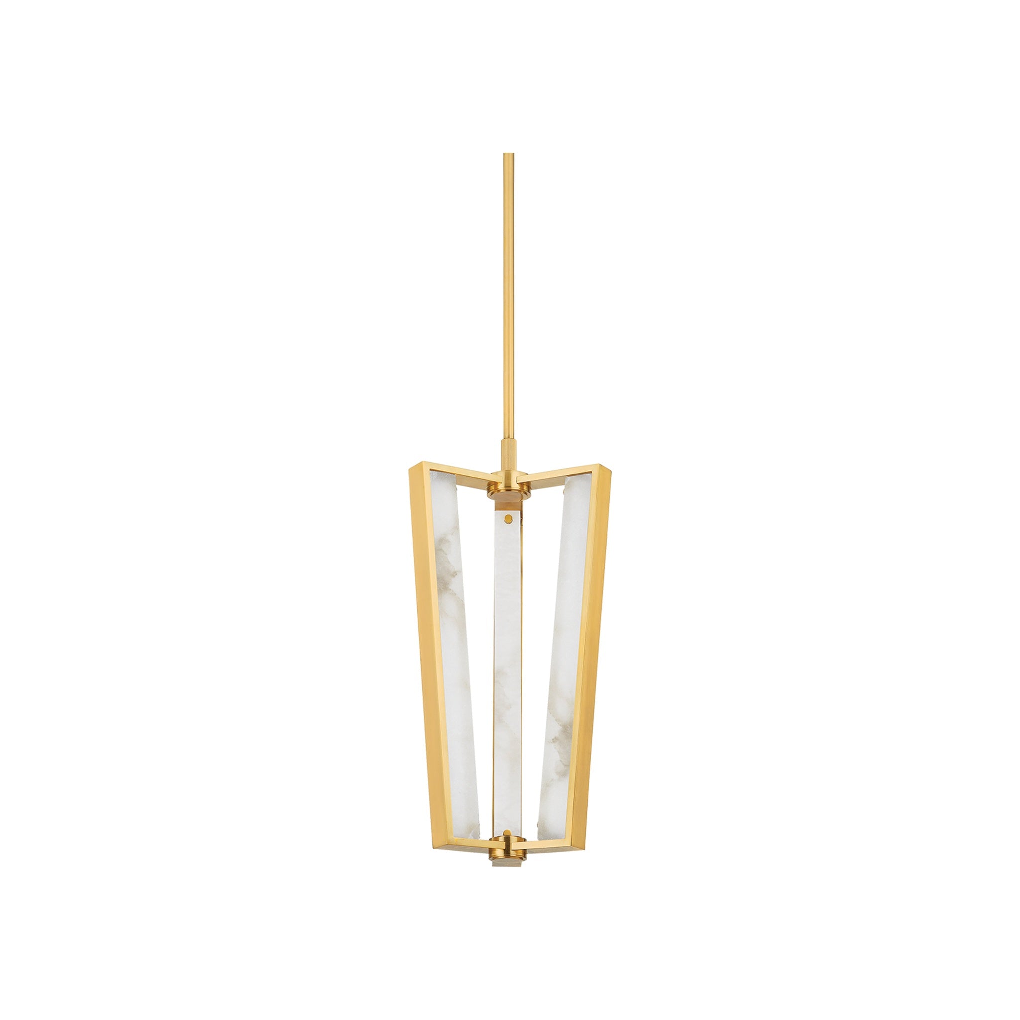Edgemere Pendant LIGHTING - pendant Hudson Valley Lighting Aged Brass Small