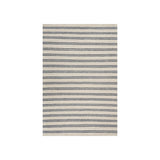 Venit Modern Striped Farmhouse Rug RUGS - wool Dash & Albert Slate 2' x 3'