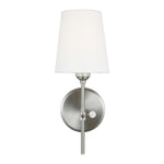 Baker One Light Wall Sconce LIGHTING - sconce Visual Comfort Brushed Nickel