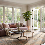 Navi Textured Abstract Indoor Rug RUGS - jute Dash & Albert