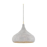 Hampstead Pendant LIGHTING - Pendant Hudson Valley Lighting Aged Brass Medium