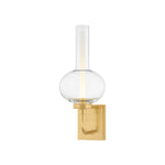 Rossman Wall Sconce LIGHTING - Wall Sconce Hudson Valley Lighting Aged Brass