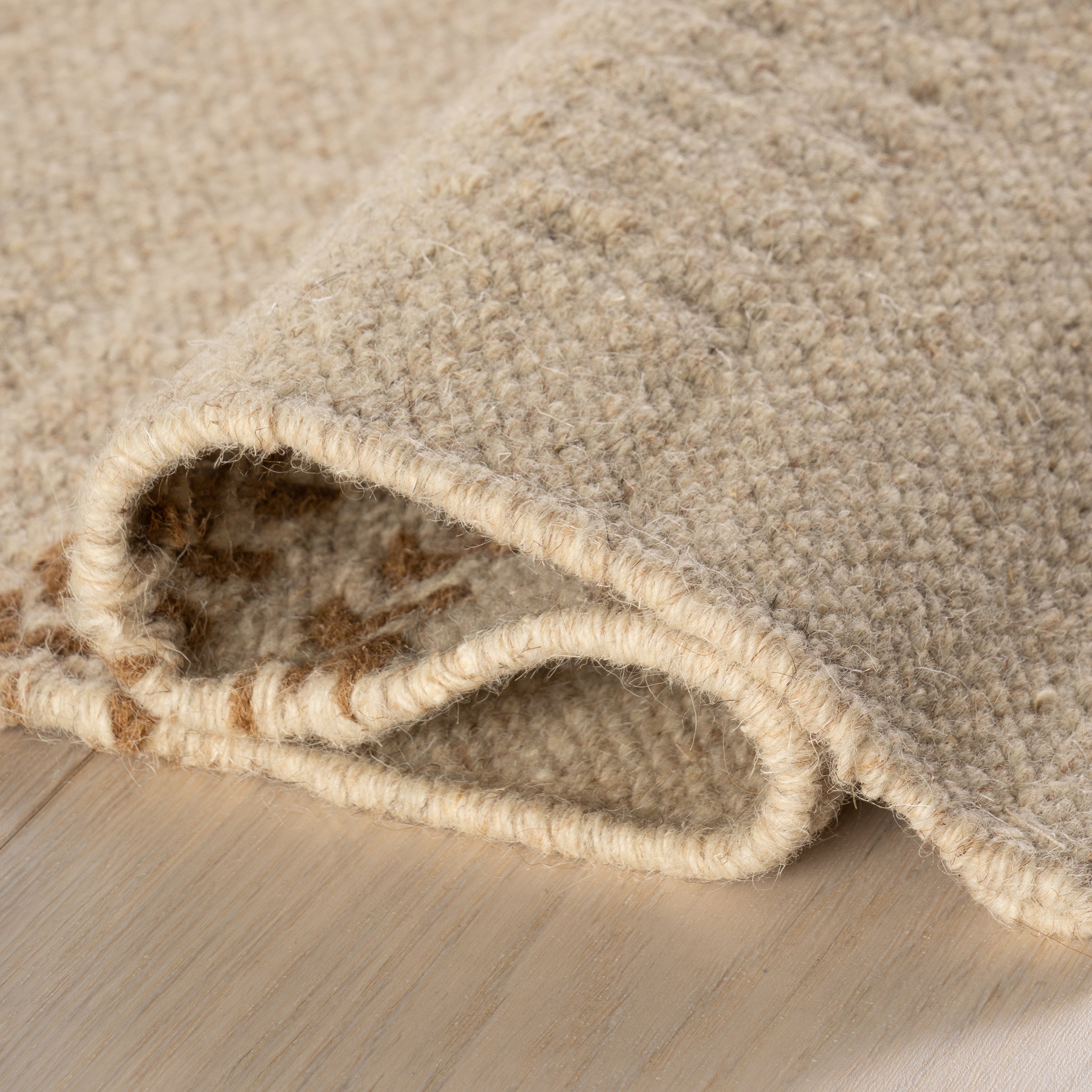 Nate Berkus York Striped Wool Cozy Area Rug RUGS - wool Dash & Albert