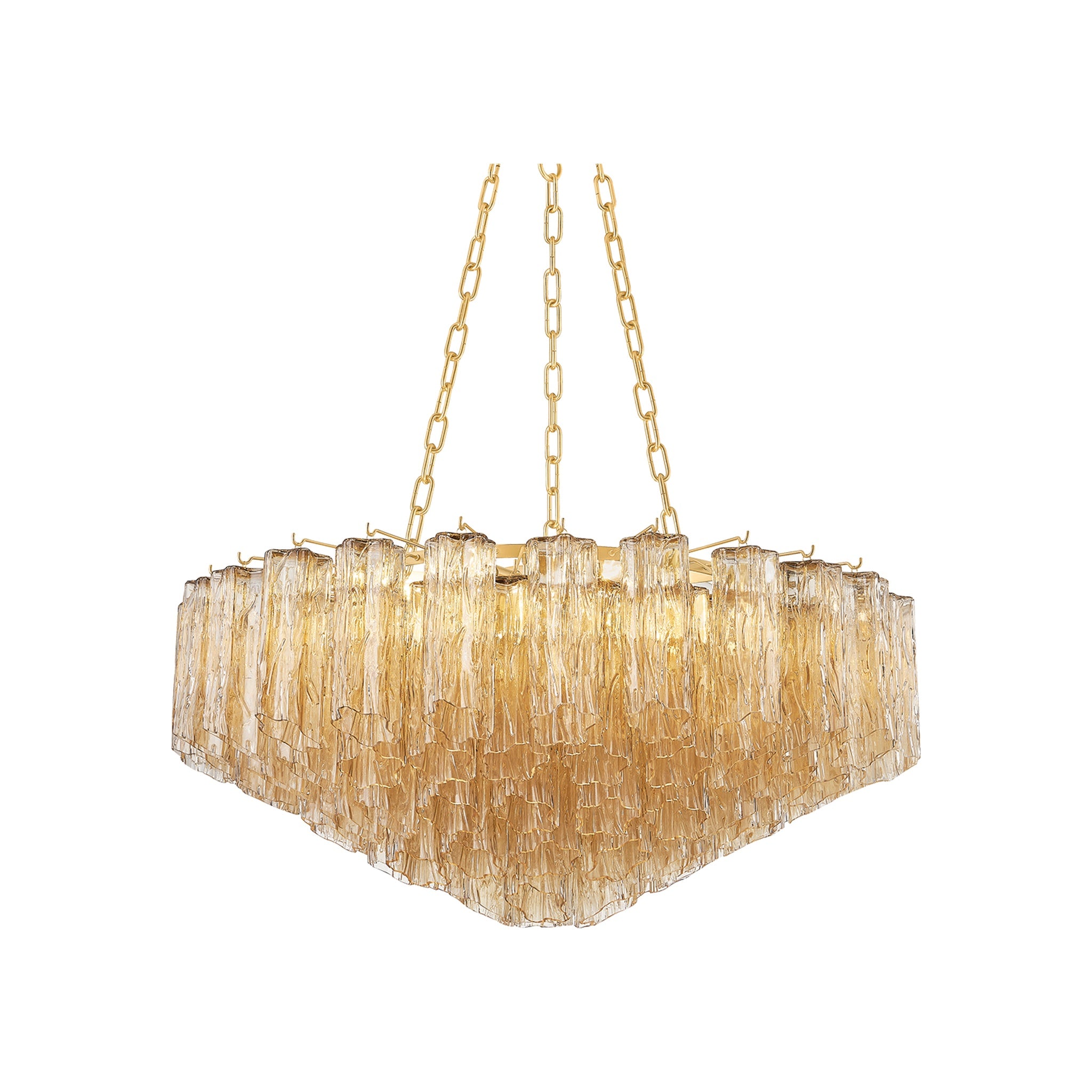 Watertown Chandelier LIGHTING - chandelier Hudson Valley Lighting Aged Brass Small
