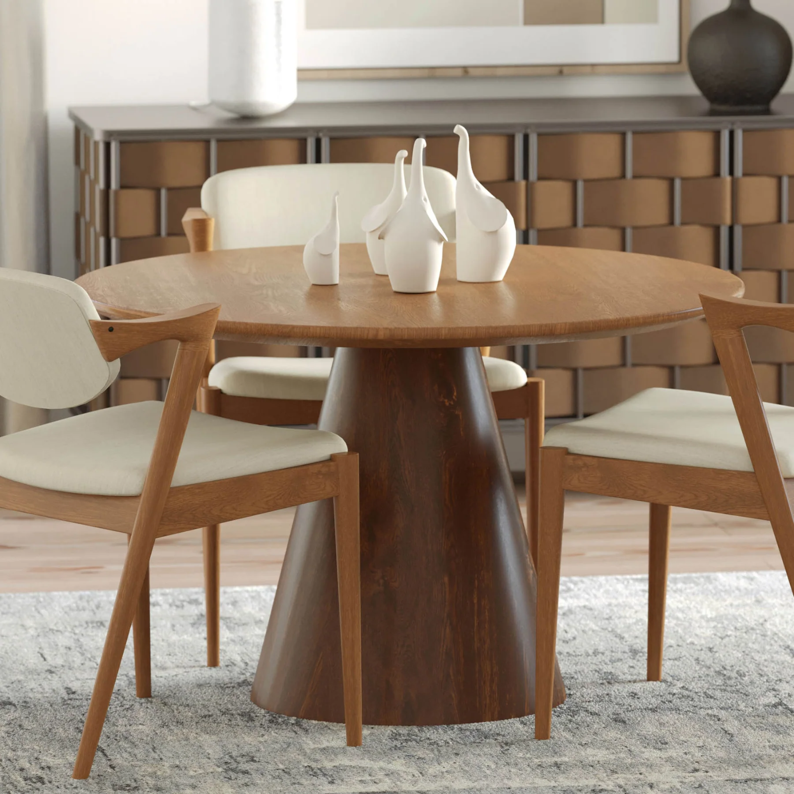 Paisley Round Dining Table FURNITURE - dining tables LH IMPORTS