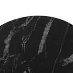 Jocelyn End Table - Black Marble FURNITURE - accent table Four Hands