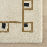 Nate Berkus Yves Bordered Wool Cozy Area Rug RUGS - wool Dash & Albert