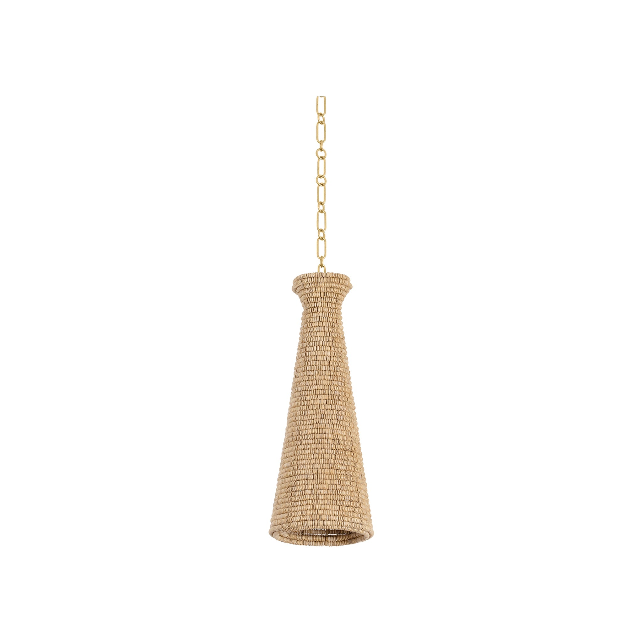 Tallman Pendant LIGHTING - pendant Hudson Valley Lighting Vintage Gold Leaf Small