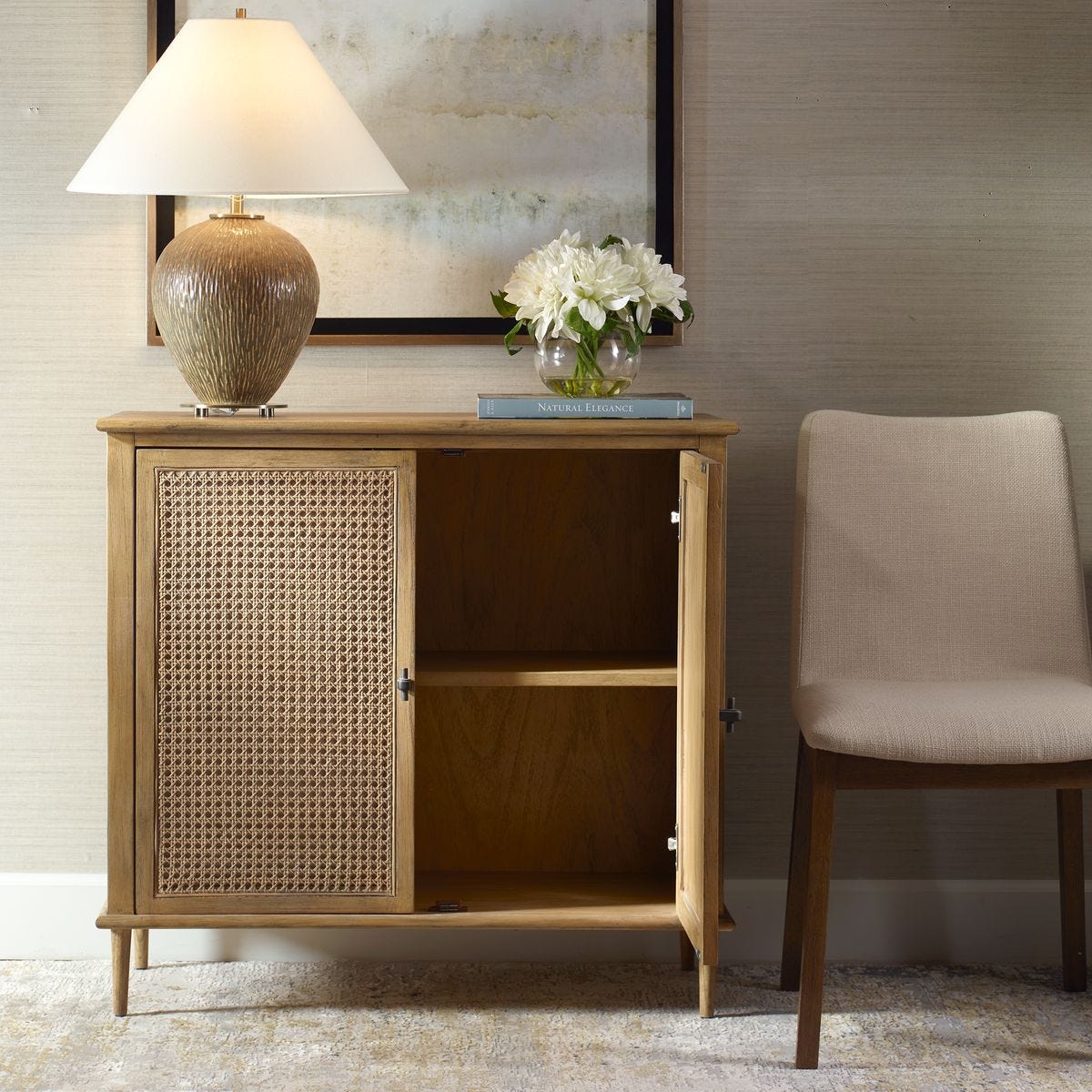 Coastal 2 Door Cabinet FURNITURE - Cabinet Uttermost