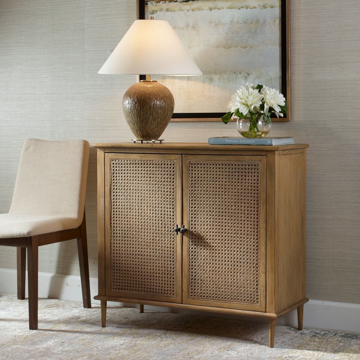 Coastal 2 Door Cabinet FURNITURE - Cabinet Uttermost
