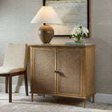 Coastal 2 Door Cabinet FURNITURE - Cabinet Uttermost