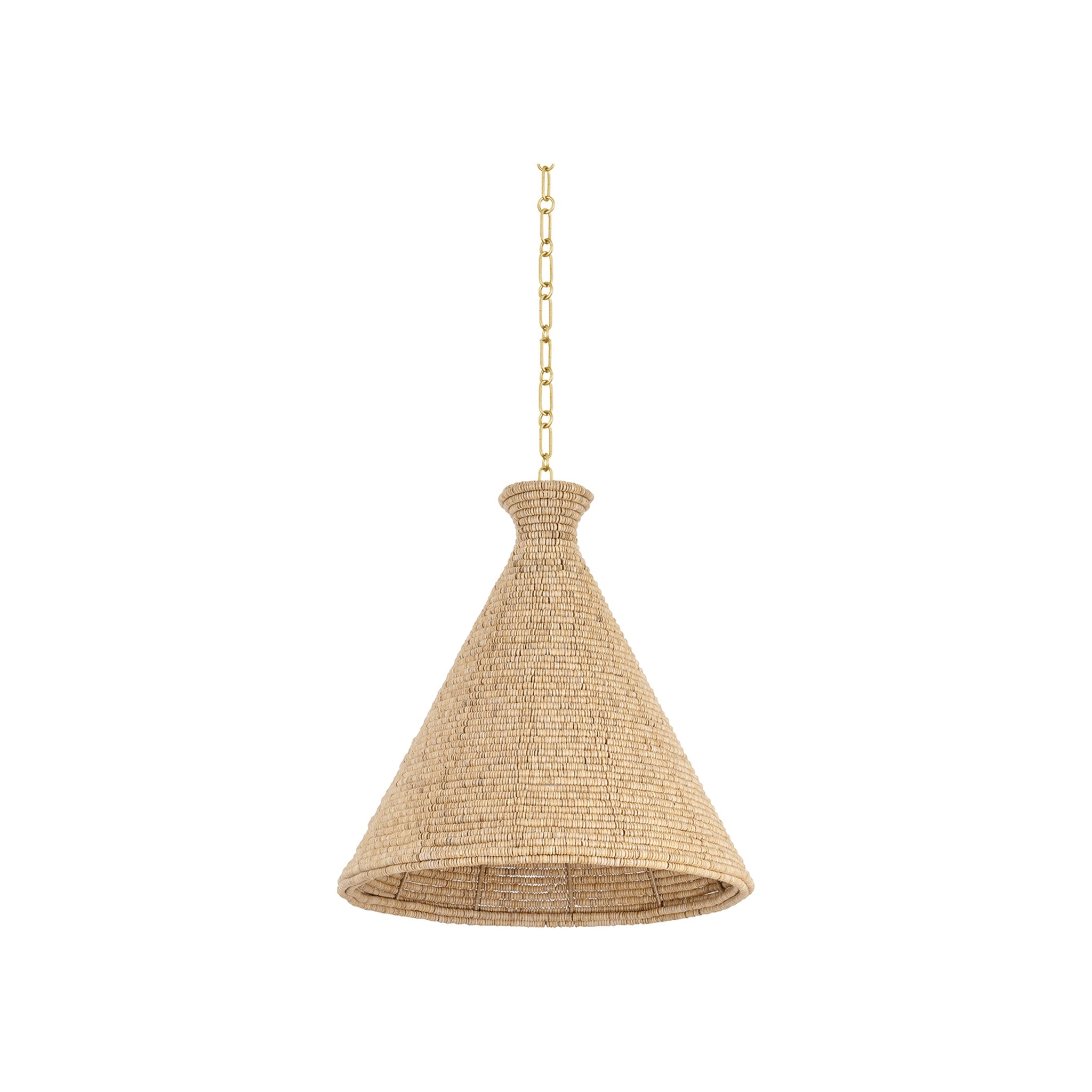 Tallman Pendant LIGHTING - pendant Hudson Valley Lighting Vintage Gold Leaf Large