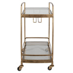 Scarra Bar Cart FURNITURE - bar carts & cabinet Uttermost