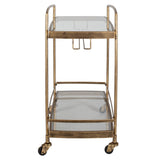 Scarra Bar Cart FURNITURE - bar carts & cabinet Uttermost