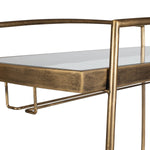 Scarra Bar Cart FURNITURE - bar carts & cabinet Uttermost