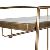 Scarra Bar Cart FURNITURE - bar carts & cabinet Uttermost