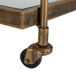 Scarra Bar Cart FURNITURE - bar carts & cabinet Uttermost
