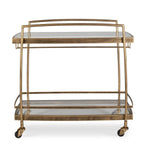 Scarra Bar Cart FURNITURE - bar carts & cabinet Uttermost