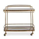 Scarra Bar Cart FURNITURE - bar carts & cabinet Uttermost