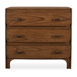 McKaan 3 Drawer Chest FURNITURE - Cabinet Uttermost