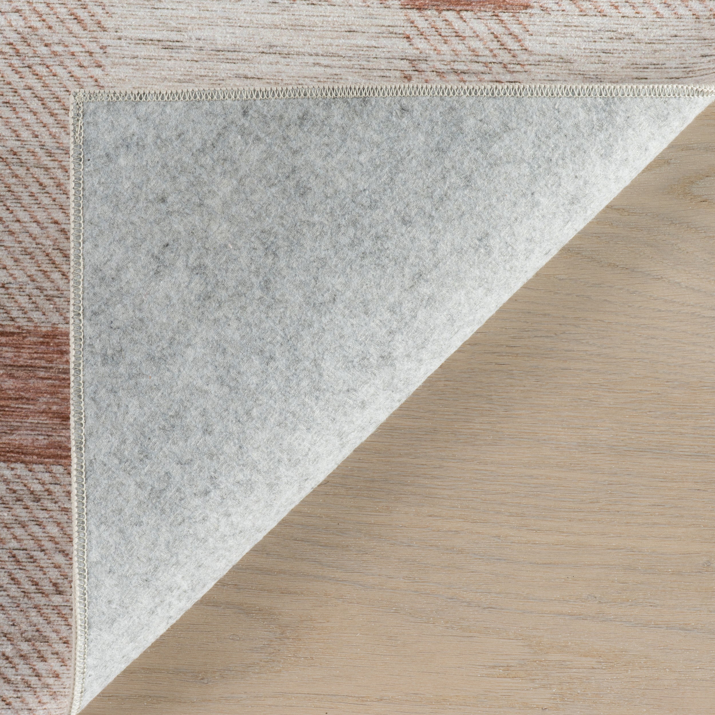 Elenica Modern Plaid Machine Washable Rug RUGS - synthetic Dash & Albert