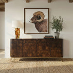 Melly 4 Door Cabinet FURNITURE - Cabinet Uttermost