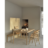 bok dining chair oak - rug & weave