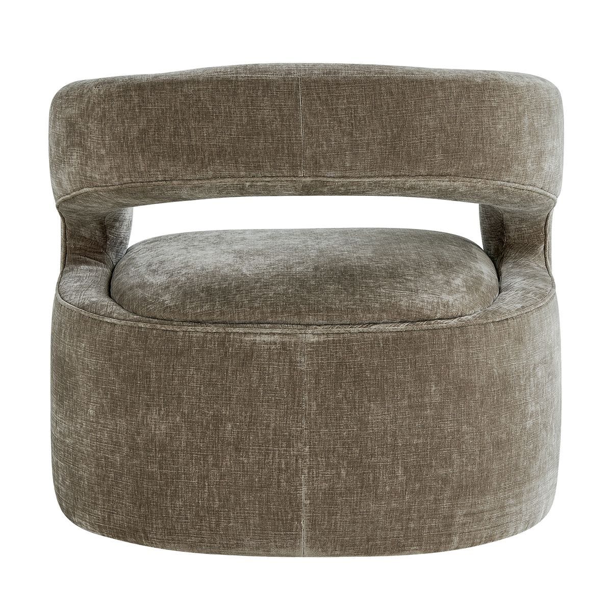 Britt Swivel Chair FURNITURE - lounge chair Uttermost