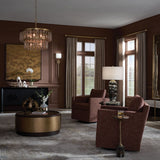 Tisdale Swivel Chair FURNITURE - lounge chair Uttermost
