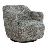 Anselle Swivel Chair FURNITURE - lounge chair Uttermost