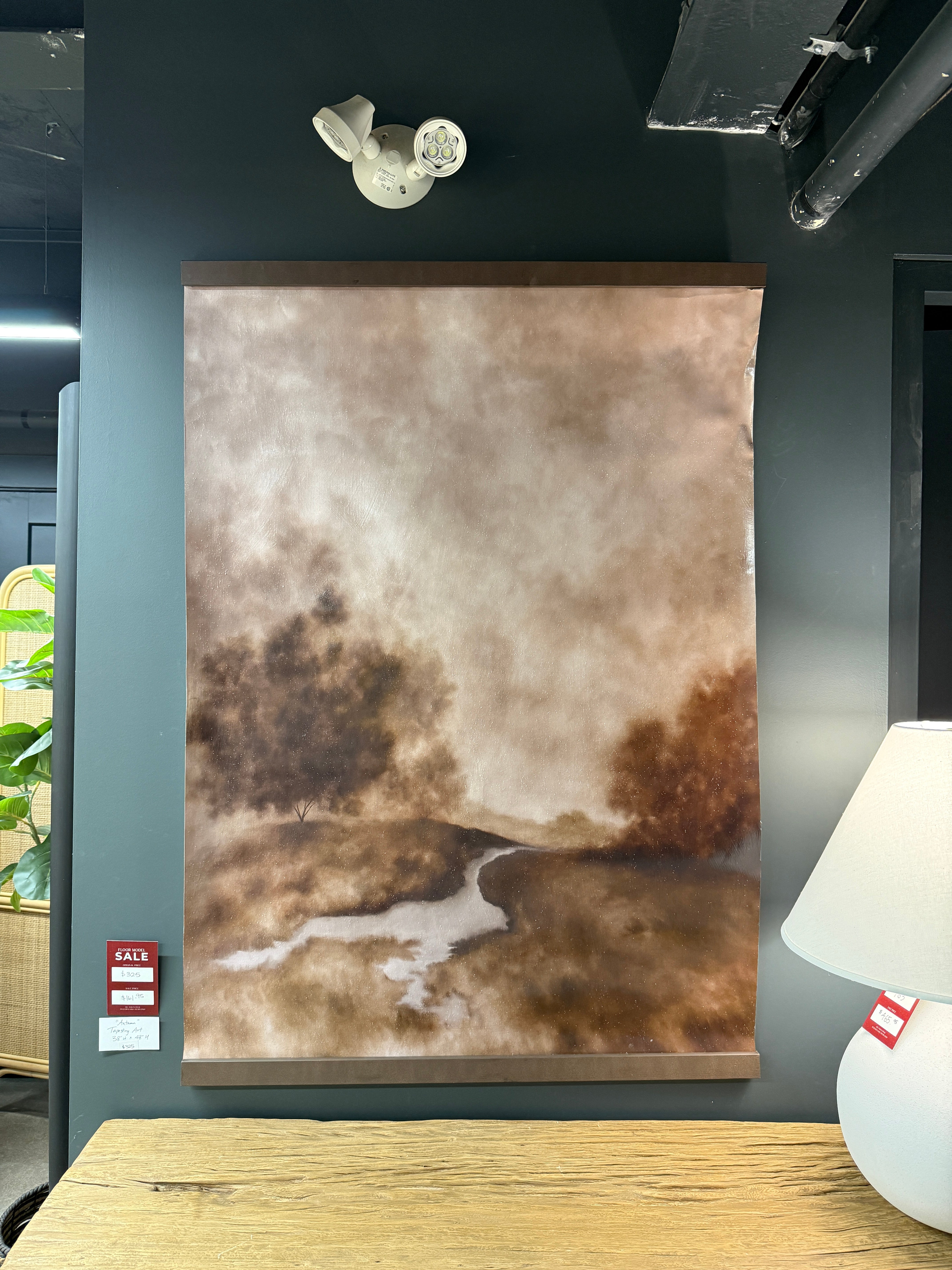 FLOOR MODEL - "Autumn" Tapestry Art Print ARTWORK - in store Northwood Collection