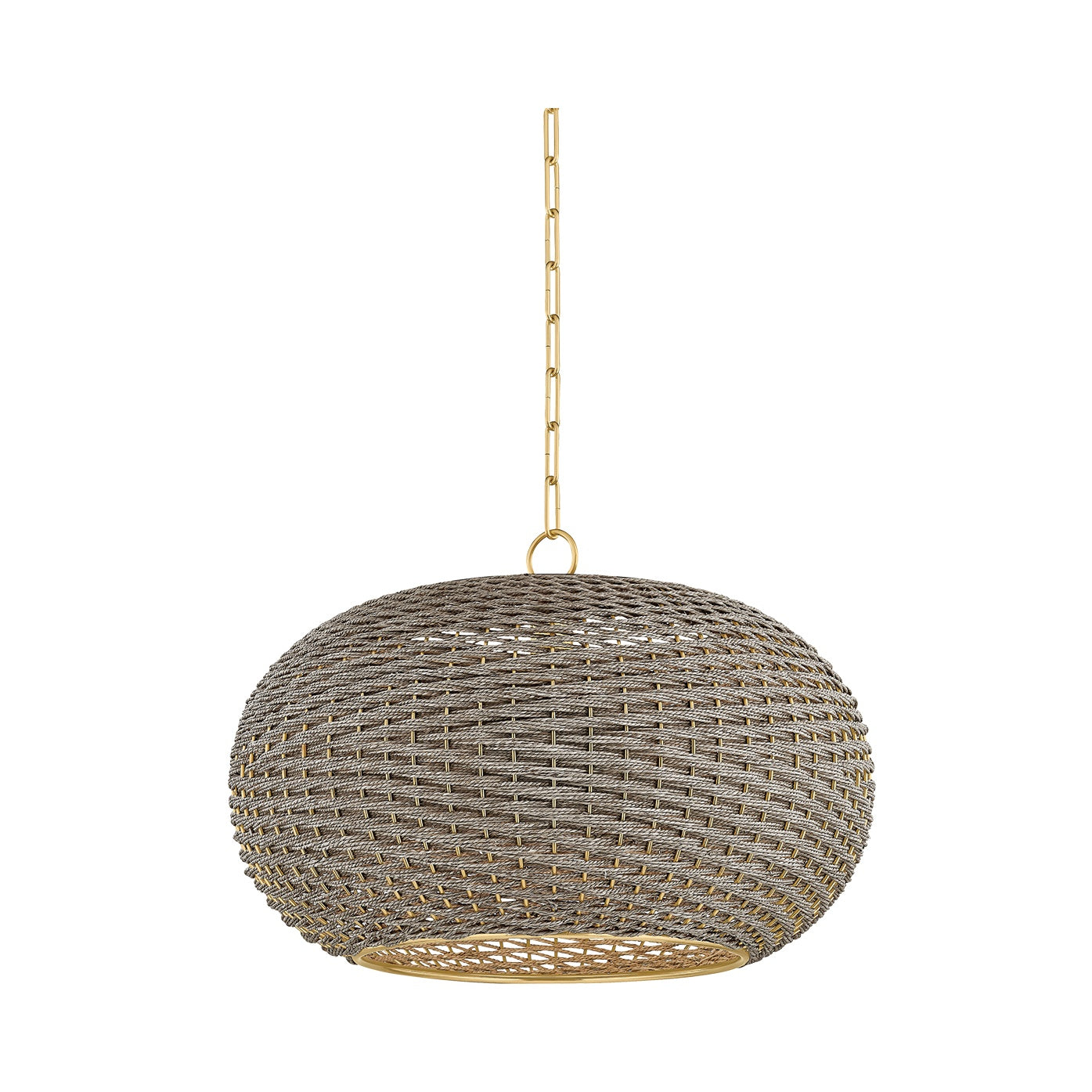 Penarth Pendant LIGHTING - Pendant Hudson Valley Lighting Aged Brass