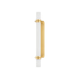 Groveland Station Wall Sconce LIGHTING - wall sconce Hudson Valley Lighting Aged Brass Large