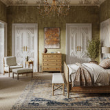 Cholet 2 Drawer Bedside Table FURNITURE - nightstand Bramble