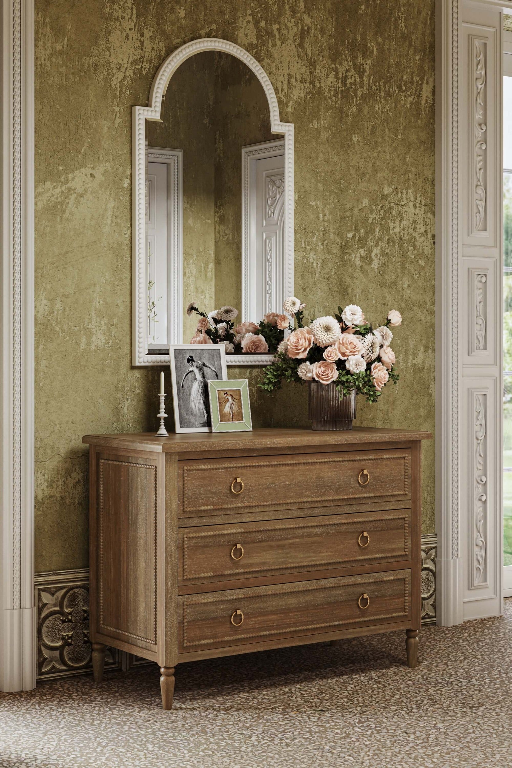 Cholet Curved Mirror MIRROR - wall mirror Bramble