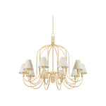 Warrensburg Chandelier LIGHTING - chandelier Hudson Valley Lighting Vintage Gold Leaf Large