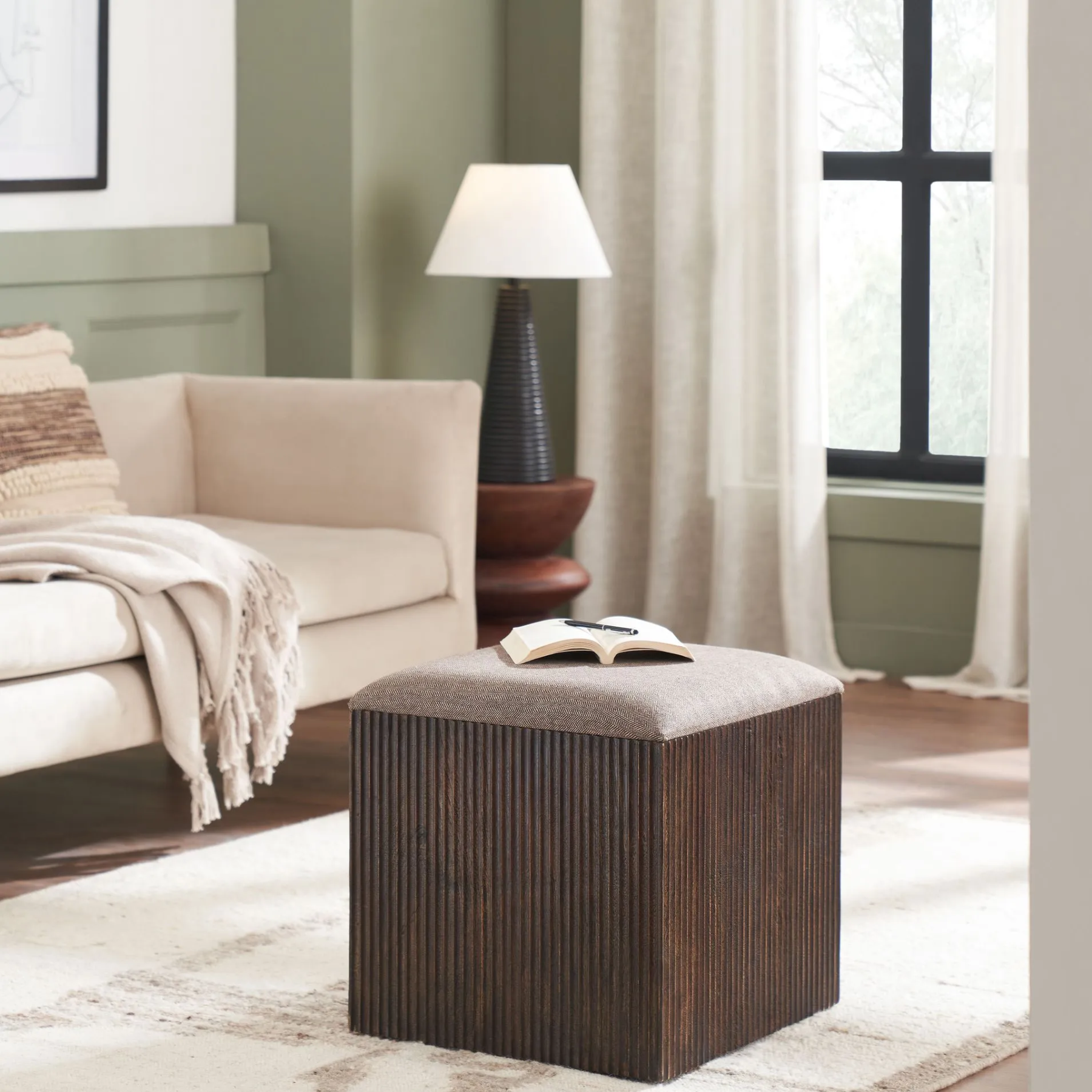 Tommy Ottoman 6 - FURNITURE - ottoman Renwil