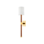 Minnetonka Wall Sconce LIGHTING - wall sconce Hudson Valley Lighting Aged Brass
