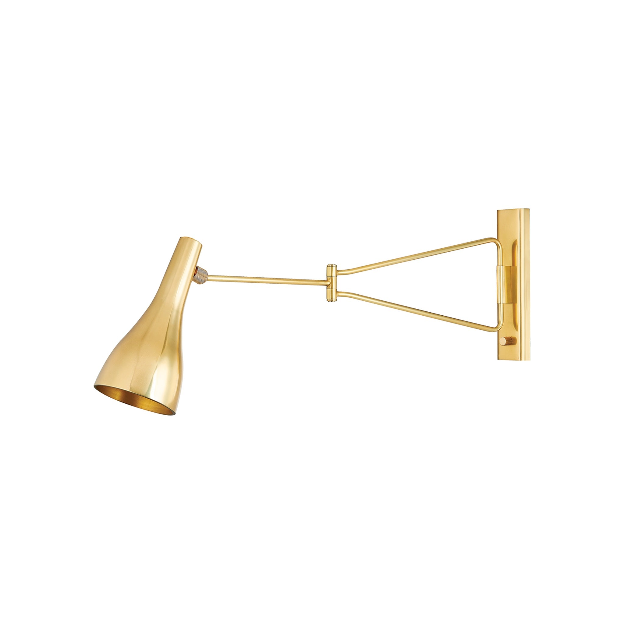 Northford Wall Sconce LIGHTING - wall sconce Hudson Valley Lighting Aged Brass