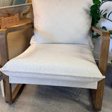 FLOOR MODEL - Sully Sling Chair - Cream