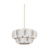 Amalfi Chandelier LIGHTING - Chandelier Hudson Valley Lighting Vintage Gold Leaf Small