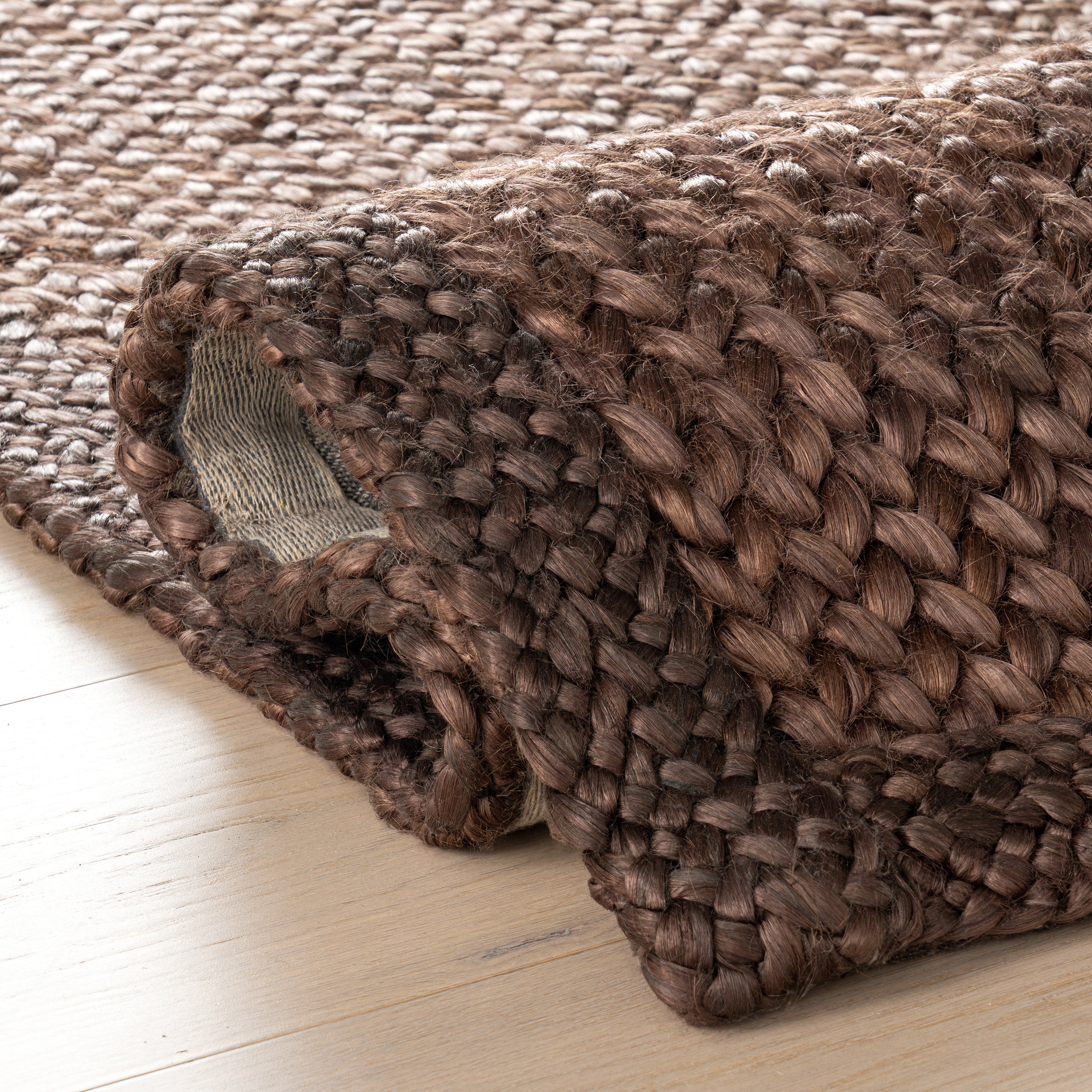 Thale Textured Handmade Jute Rug RUGS - jute Dash & Albert