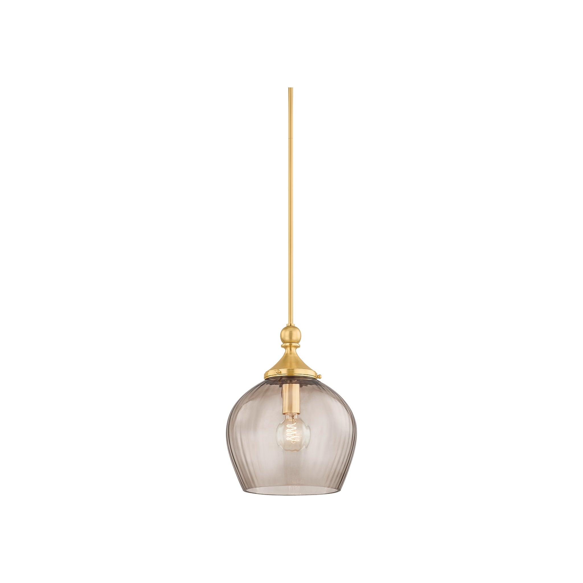 Chatton Pendant LIGHTING - pendant Hudson Valley Lighting Aged Brass Small