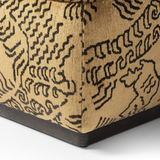 Sinclair Square Ottoman-21" FURNITURE - ottoman Four Hands