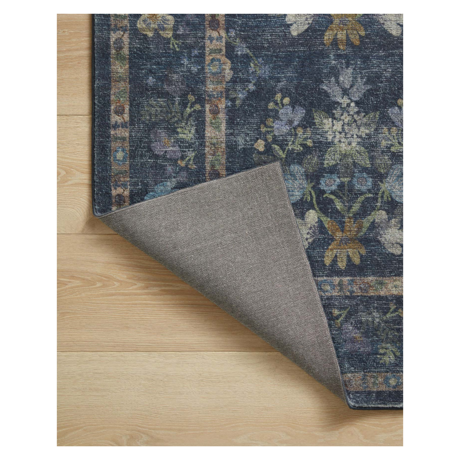 Rifle Paper Co. x Loloi Courtyard Seville Navy Rug 3-patterned rugs Loloi